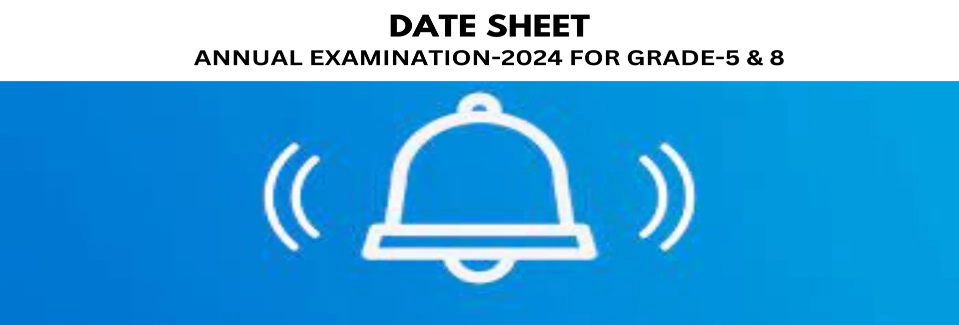 𝗗𝗮𝘁𝗲 𝗦𝗵𝗲𝗲𝘁 𝐟𝐨𝐫 𝐀𝐧𝐧𝐮𝐚𝐥 𝐄𝐱𝐚𝐦𝐢𝐧𝐚𝐭𝐢𝐨𝐧 𝟐𝟎𝟐𝟒